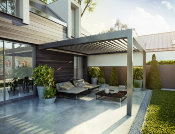 pergola bioclimatique outdoor living So!