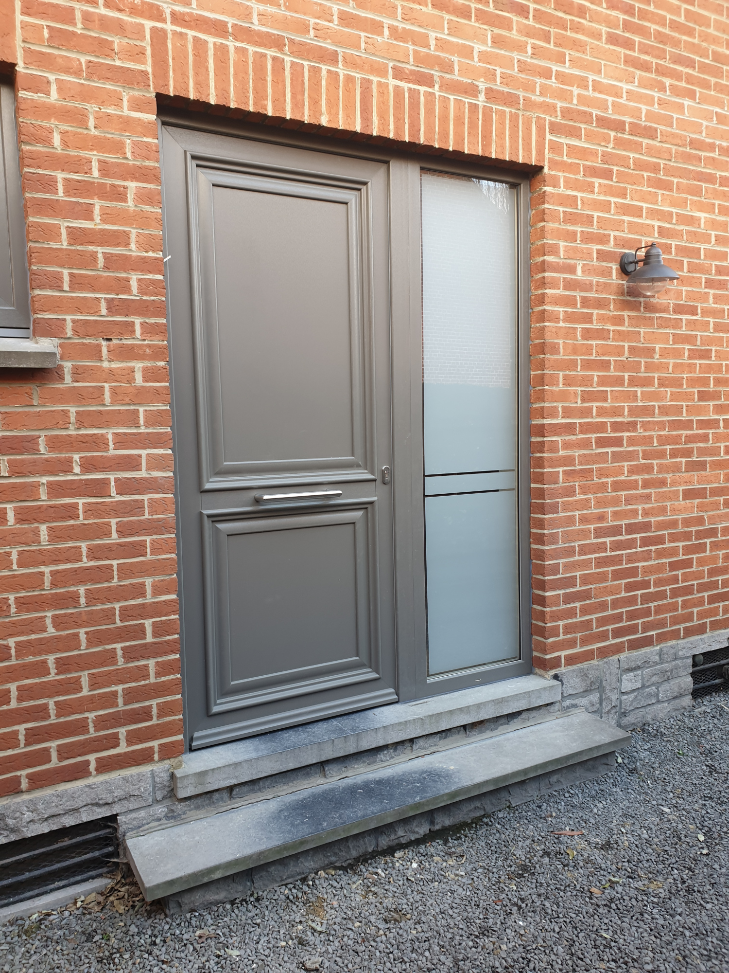 Morlighem Kain porte PVC